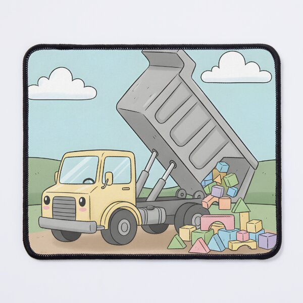 Item preview, Cute Dump Truck for Kids designed and sold by 4AGift.