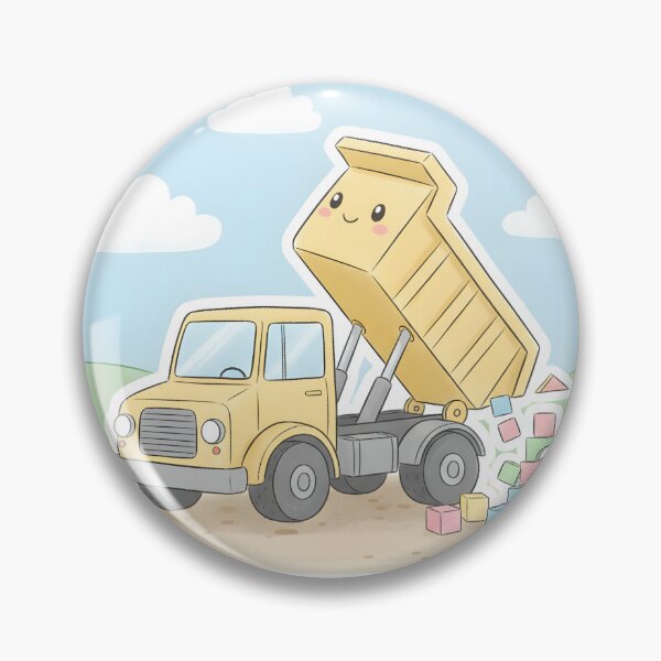 Item preview, Cute  Dump Truck for Kids designed and sold by 4AGift.