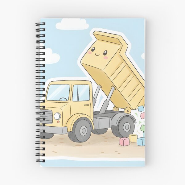 Item preview, Cute  Dump Truck for Kids designed and sold by 4AGift.