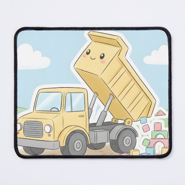 Item preview, Cute  Dump Truck for Kids designed and sold by 4AGift.