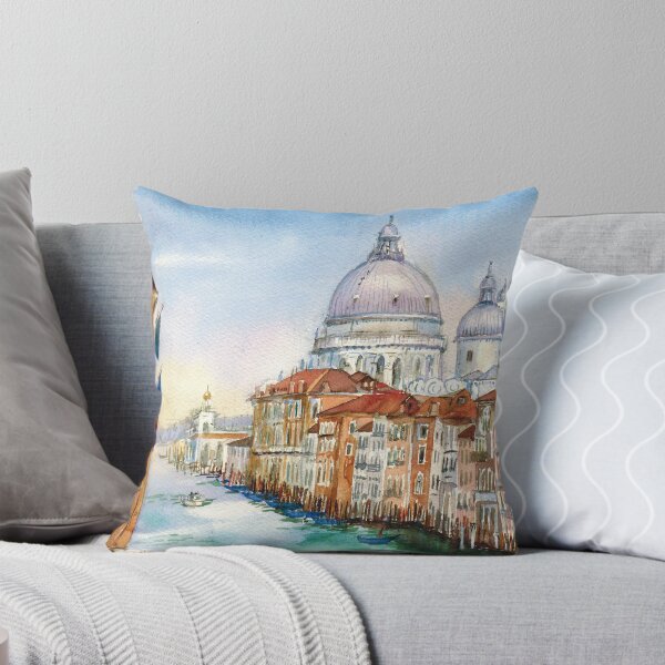 Item preview, Venice view. Grand Canal. Italy. Watercolor painting designed and sold by Colibri77.