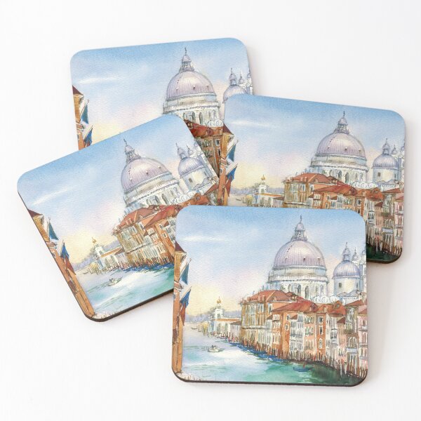 Item preview, Venice view. Grand Canal. Italy. Watercolor painting designed and sold by Colibri77.