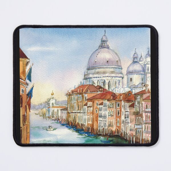 Item preview, Venice view. Grand Canal. Italy. Watercolor painting designed and sold by Colibri77.