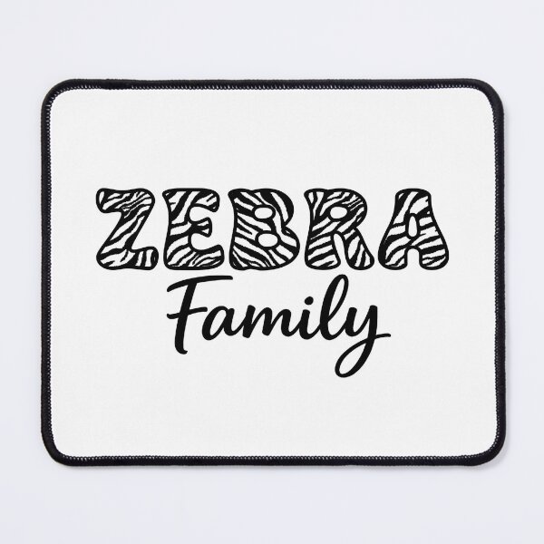 Item preview, ZEBRA Family, for a family of highly sensitive zebras designed and sold by Audrey Janvier | AJD.