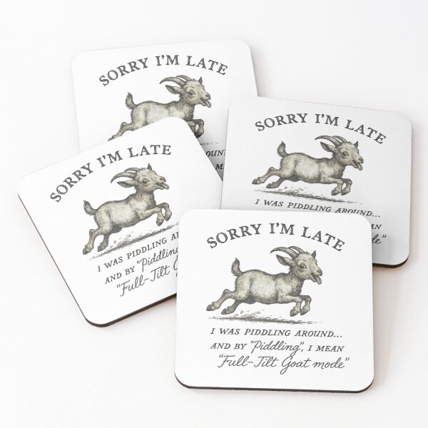 Item preview, Excuse for Being Late: Adventures of the Brave Kid Goat designed and sold by Art Signature.