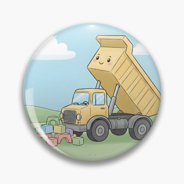 Item preview, Cute  Dump Truck for Kids designed and sold by 4AGift.