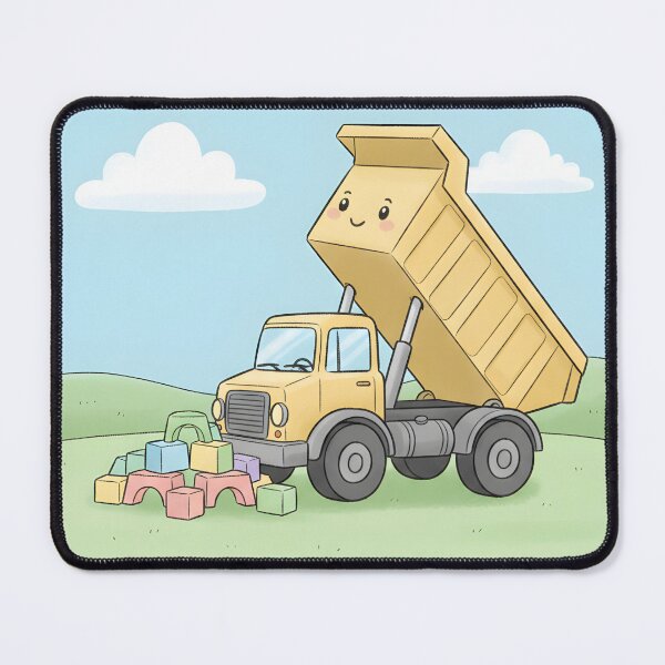 Item preview, Cute  Dump Truck for Kids designed and sold by 4AGift.