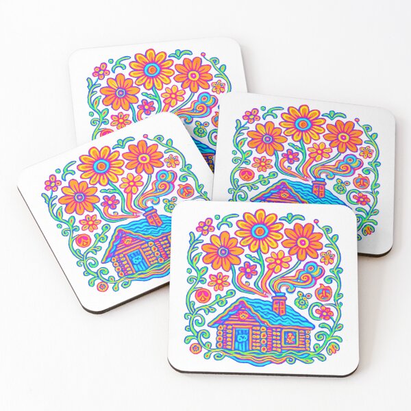 Item preview, Boho Floral Design - Hippie Vibes designed and sold by Gradasdaughter.