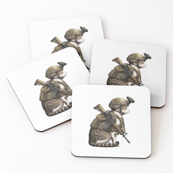 Item preview, Tactical Cat designed and sold by RAWLIFEGRAPHIC.