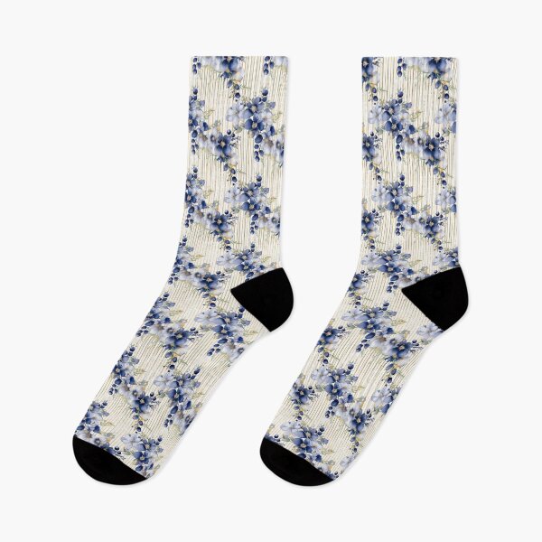 Item preview, Blue Floral Pattern designed and sold by LouieVanille.