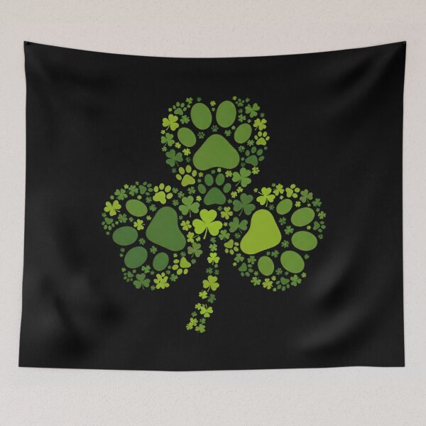 Item preview, Dog Paw Shamrock St Patricks Day Dog Lover Irish Pet Lover designed and sold by OlakunleOloroz.