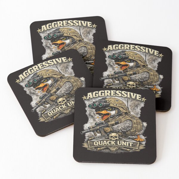 Item preview, I’ll Die With Memories Not a Full Mag – Tactical Animal Military Meme, Aggressive Duck designed and sold by VibeOffline Studio.