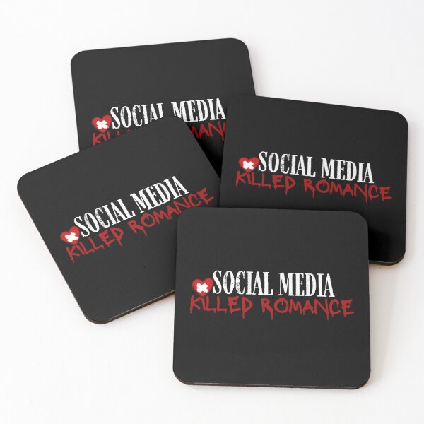 Item preview, Social Media Killed Romance – Edgy Graffiti Drip Streetwear designed and sold by JB-designstudio.