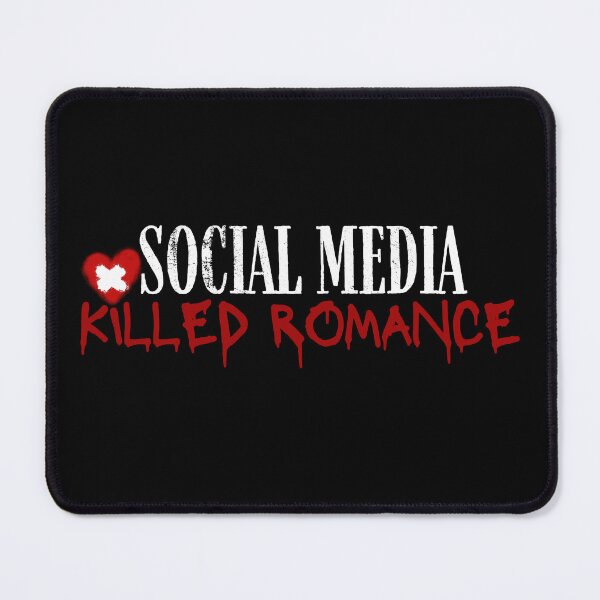 Item preview, Social Media Killed Romance – Edgy Graffiti Drip Streetwear designed and sold by JB-designstudio.
