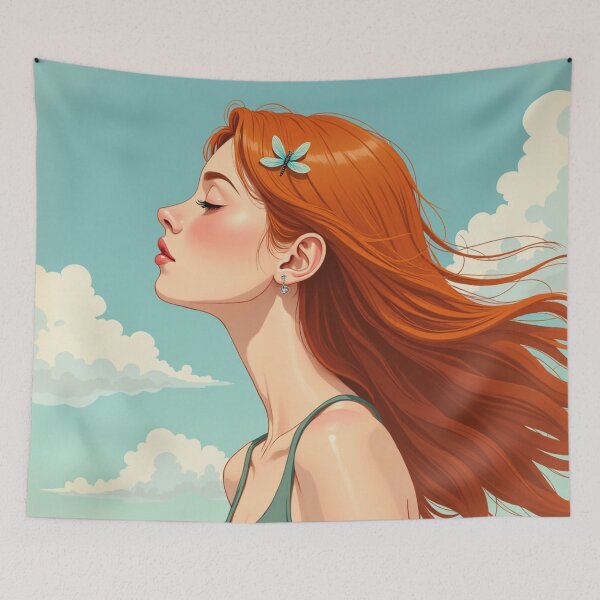 Item preview, Whispers of the Skyborne Muse designed and sold by Dream Bloom Gallery.