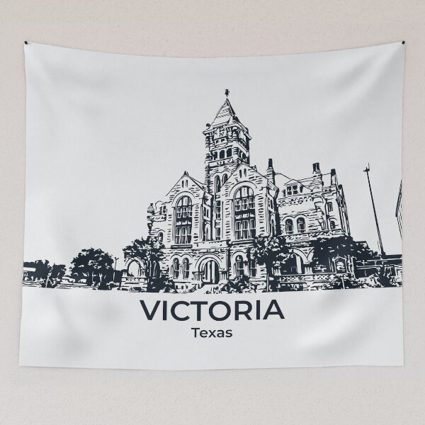 Item preview, Victoria - Texas designed and sold by Lakeric Cityscapes.