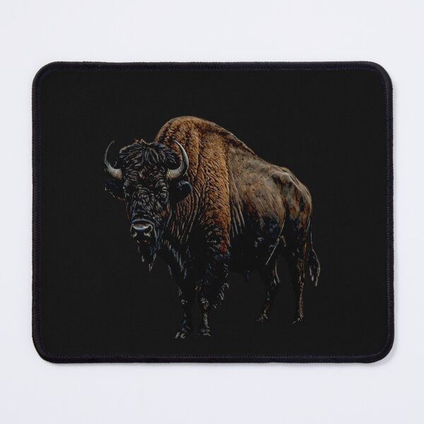 Item preview, Buffalo Wildlife Snow winter version Collection #1 designed and sold by Helios Be. Lavsh.