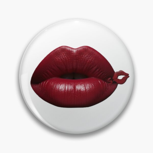 Item preview, shiny red lips designed and sold by Shop-Pi.