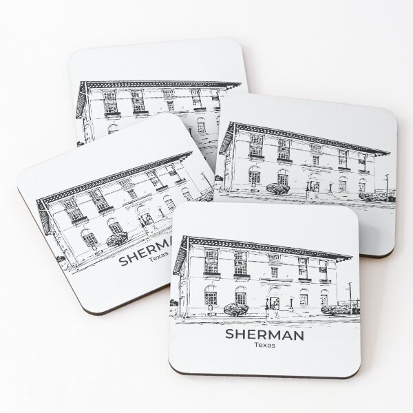 Item preview, Sherman - Texas designed and sold by Lakeric Cityscapes.