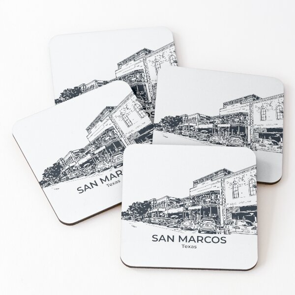 Item preview, San Marcos - Texas designed and sold by Lakeric Cityscapes.