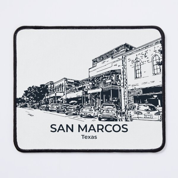 Item preview, San Marcos - Texas designed and sold by Lakeric Cityscapes.