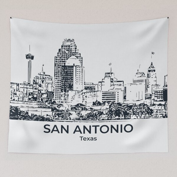 Item preview, San Antonio - Texas designed and sold by Lakeric Cityscapes.