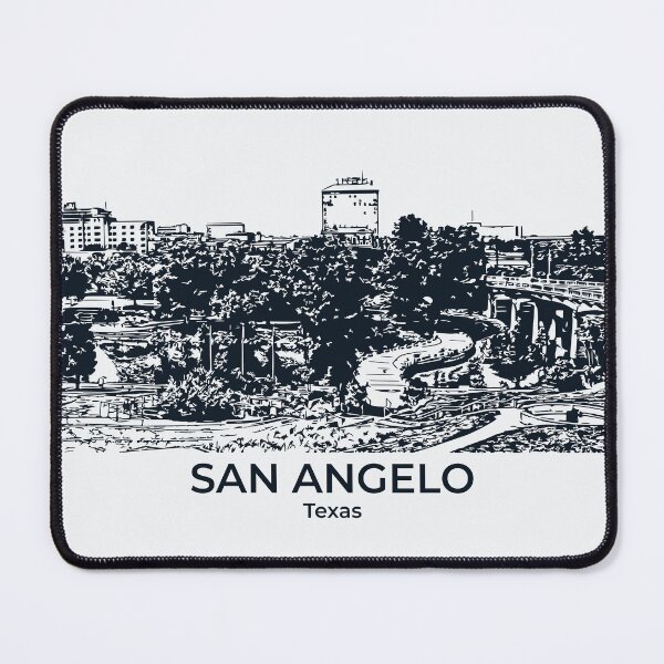 Item preview, San Angelo - Texas designed and sold by Lakeric Cityscapes.