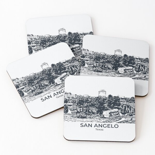 Item preview, San Angelo - Texas designed and sold by Lakeric Cityscapes.