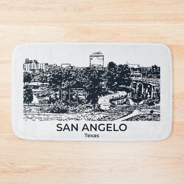 Item preview, San Angelo - Texas designed and sold by Lakeric Cityscapes.