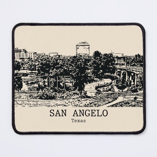 Item preview, San Angelo - Texas designed and sold by Lakeric Cityscapes.