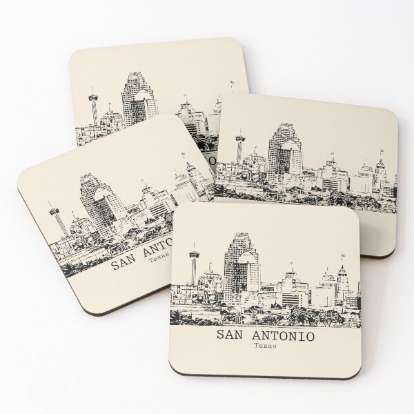 Artikelvorschau, San Antonio - Texas entworfen und verkauft von Lakeric Cityscapes.