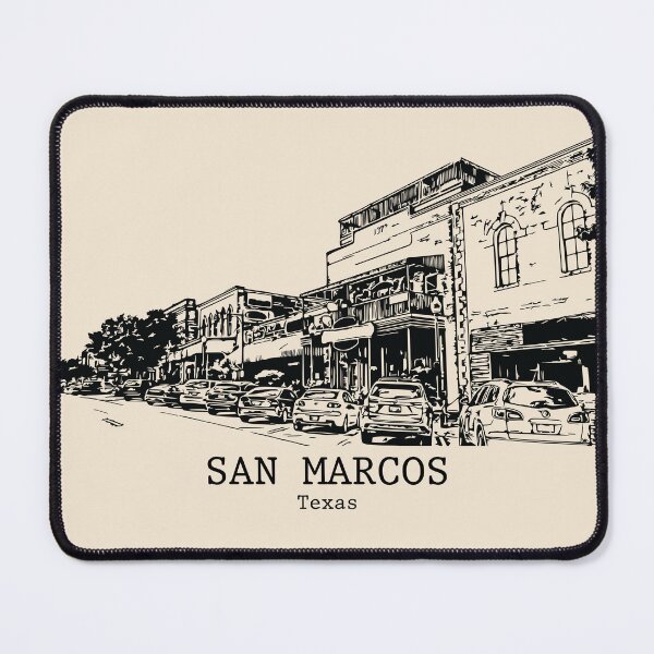 Item preview, San Marcos - Texas designed and sold by Lakeric Cityscapes.