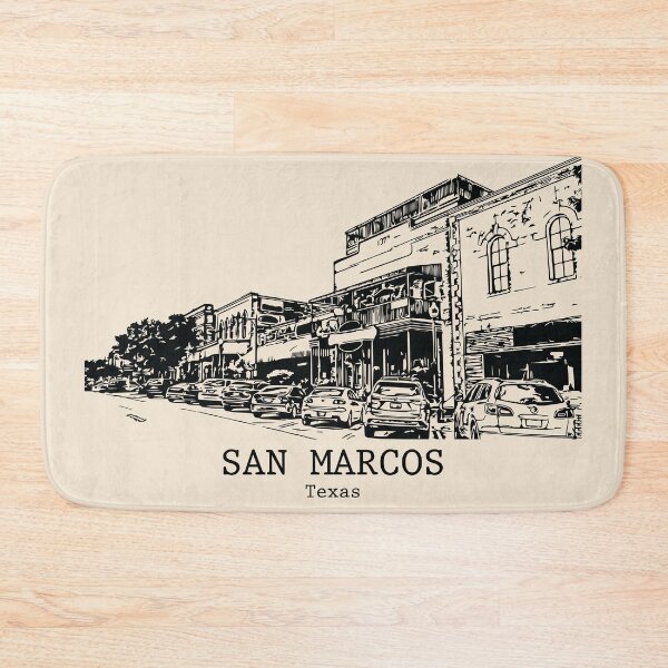 Item preview, San Marcos - Texas designed and sold by Lakeric Cityscapes.