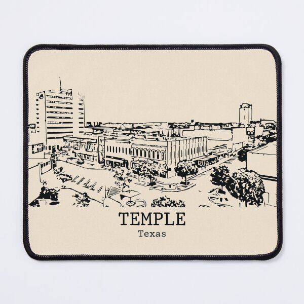 Item preview, Temple - Texas designed and sold by Lakeric Cityscapes.