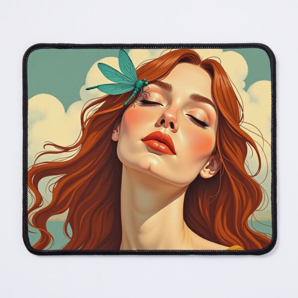 Item preview, Sunlit Reverie with Dragonfly Crown designed and sold by Dream Bloom Gallery.