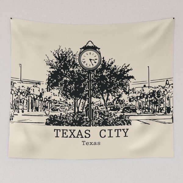 Item preview, Texas City - Texas designed and sold by Lakeric Cityscapes.