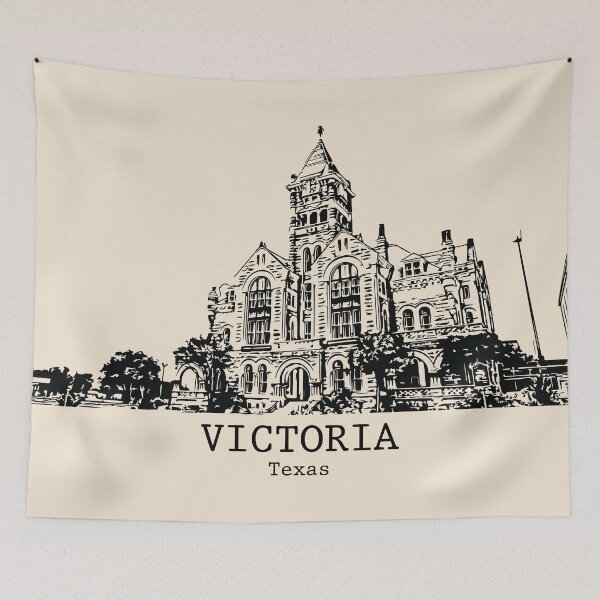 Item preview, Victoria - Texas designed and sold by Lakeric Cityscapes.