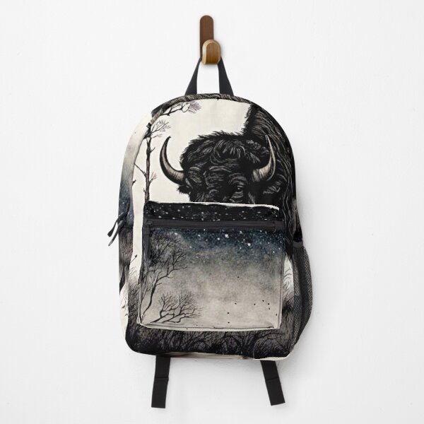 Item preview, Buffalo Wildlife Snow winter version Collection #2 designed and sold by Helios Be. Lavsh.