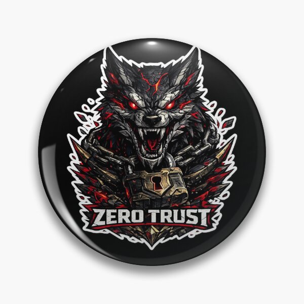 Aperçu de l'œuvre Cybersécurité Zero Trust Wolf créée et vendue par PutridDoom.