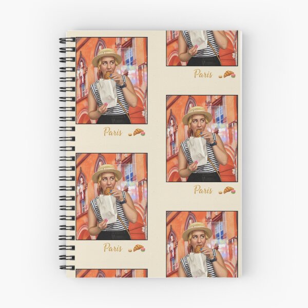 Item preview, Paris woman with crossant  (my picture) designed and sold by tejbiblog.