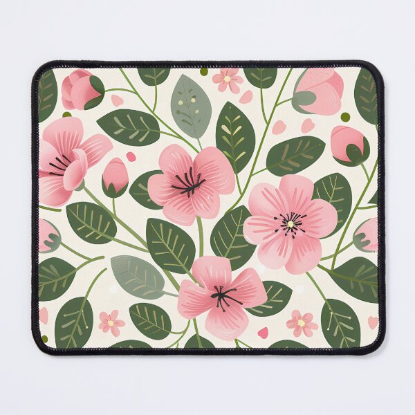 Item preview, Pink Blossom Heart Garden Saint Valentine's Day - Cute Floral Love Art Print designed and sold by DesignArtist.ia.