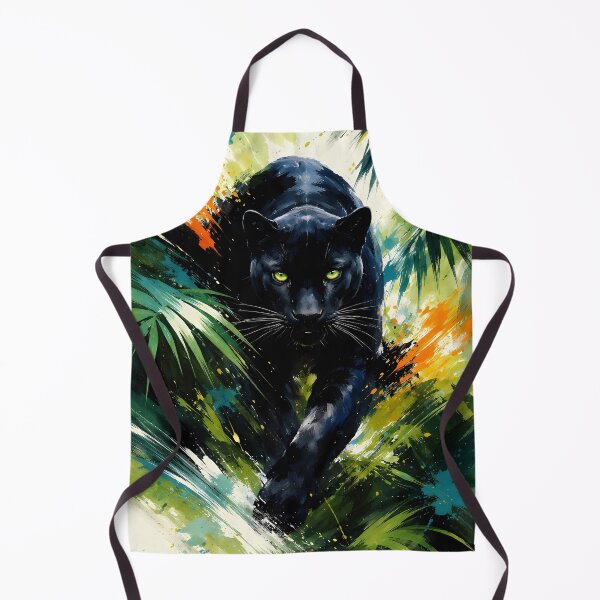 Item preview, Panther in Lush Jungle designed and sold by cuprum.