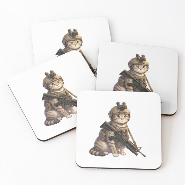 Item preview, Tactical Cat designed and sold by RAWLIFEGRAPHIC.
