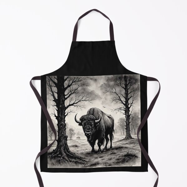 Item preview, Buffalo Wildlife Snow winter version Collection #3 designed and sold by Helios Be. Lavsh.