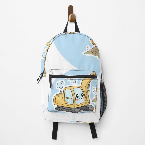 Item preview, Cute Yellow Excavator Sticker designed and sold by 4AGift.