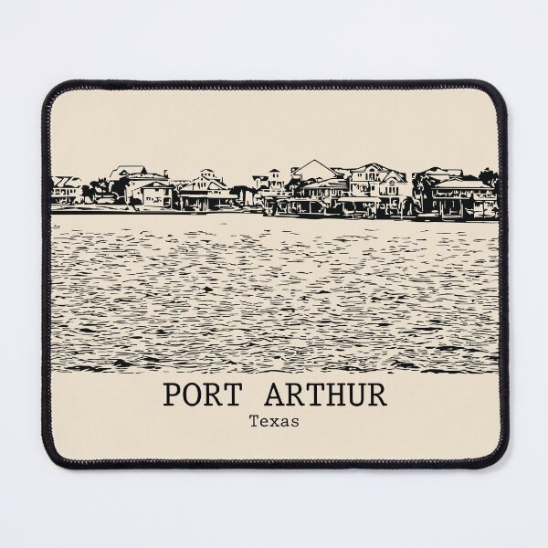 Item preview, Port Arthur - Texas designed and sold by Lakeric Cityscapes.