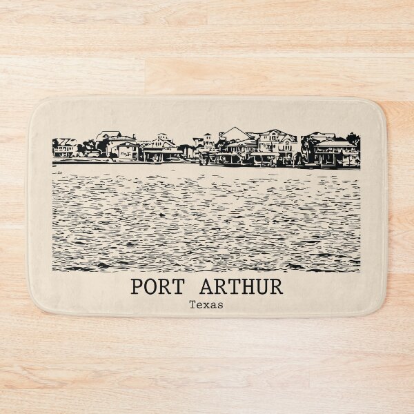 Item preview, Port Arthur - Texas designed and sold by Lakeric Cityscapes.