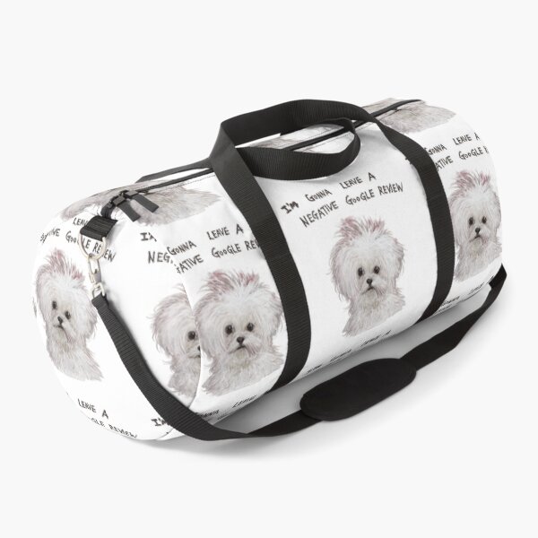Item preview, Grumpy Dog Negative Google Review Funny designed and sold by PopCultureArtShop.