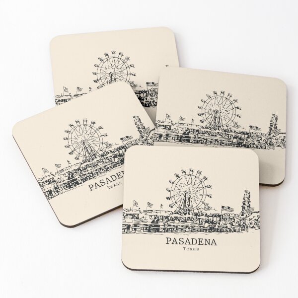 Item preview, Pasadena - Texas designed and sold by Lakeric Cityscapes.