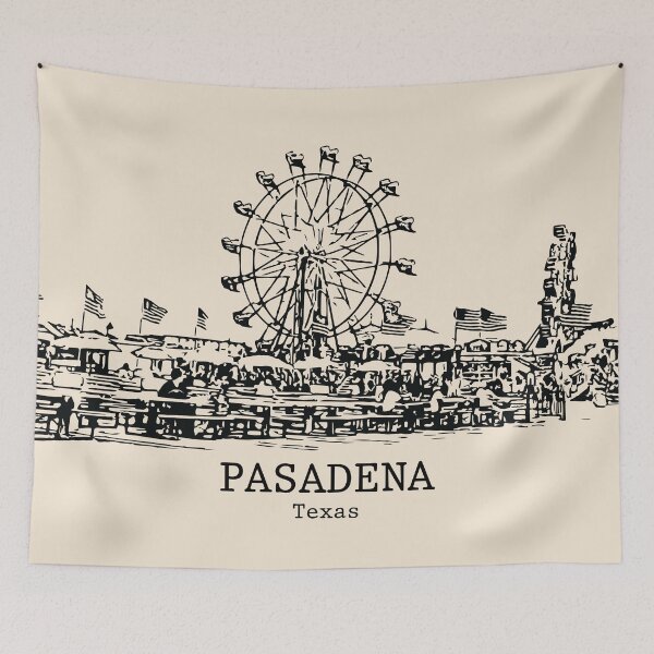 Item preview, Pasadena - Texas designed and sold by Lakeric Cityscapes.